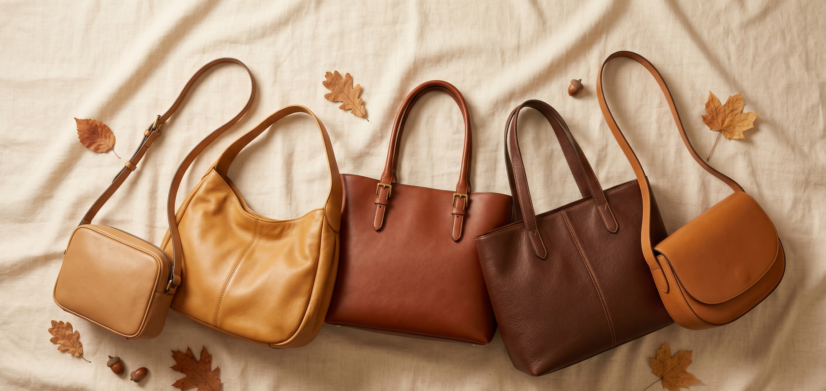 Braune Handtasche 2026 — Cognac, Tan und Camel als die neuen Lieblingsfarben