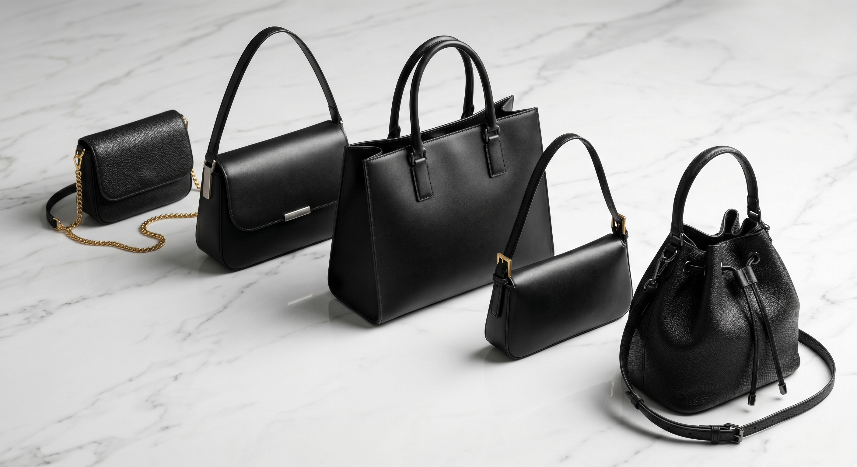 Schwarze Handtasche — die vielseitigste Wahl für jedes Budget