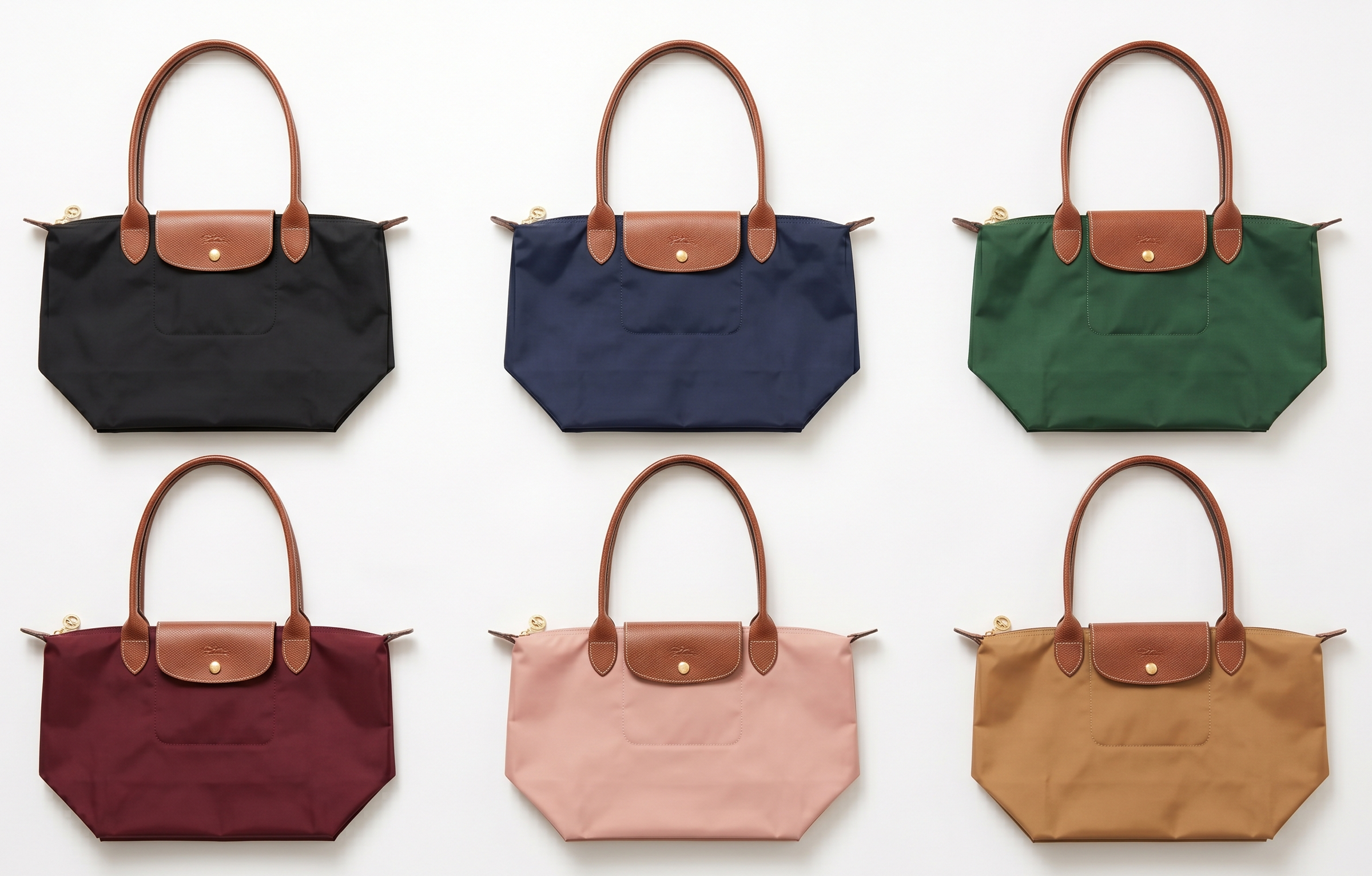 Longchamp Le Pliage Farben 2026 — alle Farben im Überblick