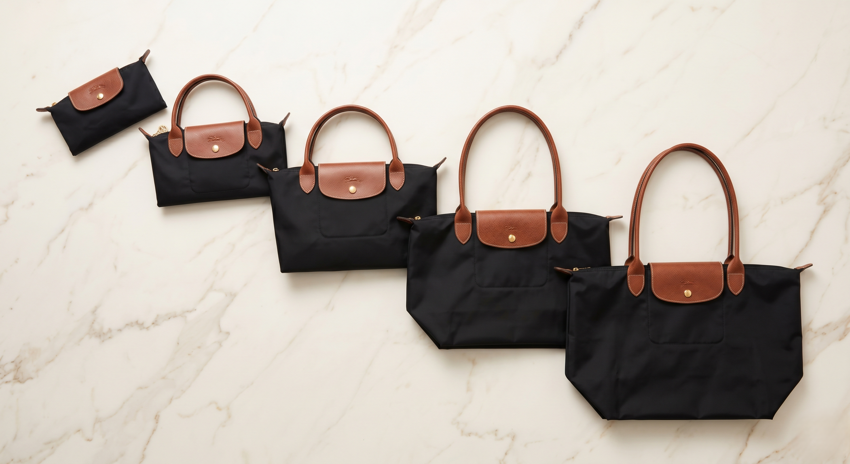 Longchamp Le Pliage Größen im Vergleich — XS bis XL welche passt zu dir?