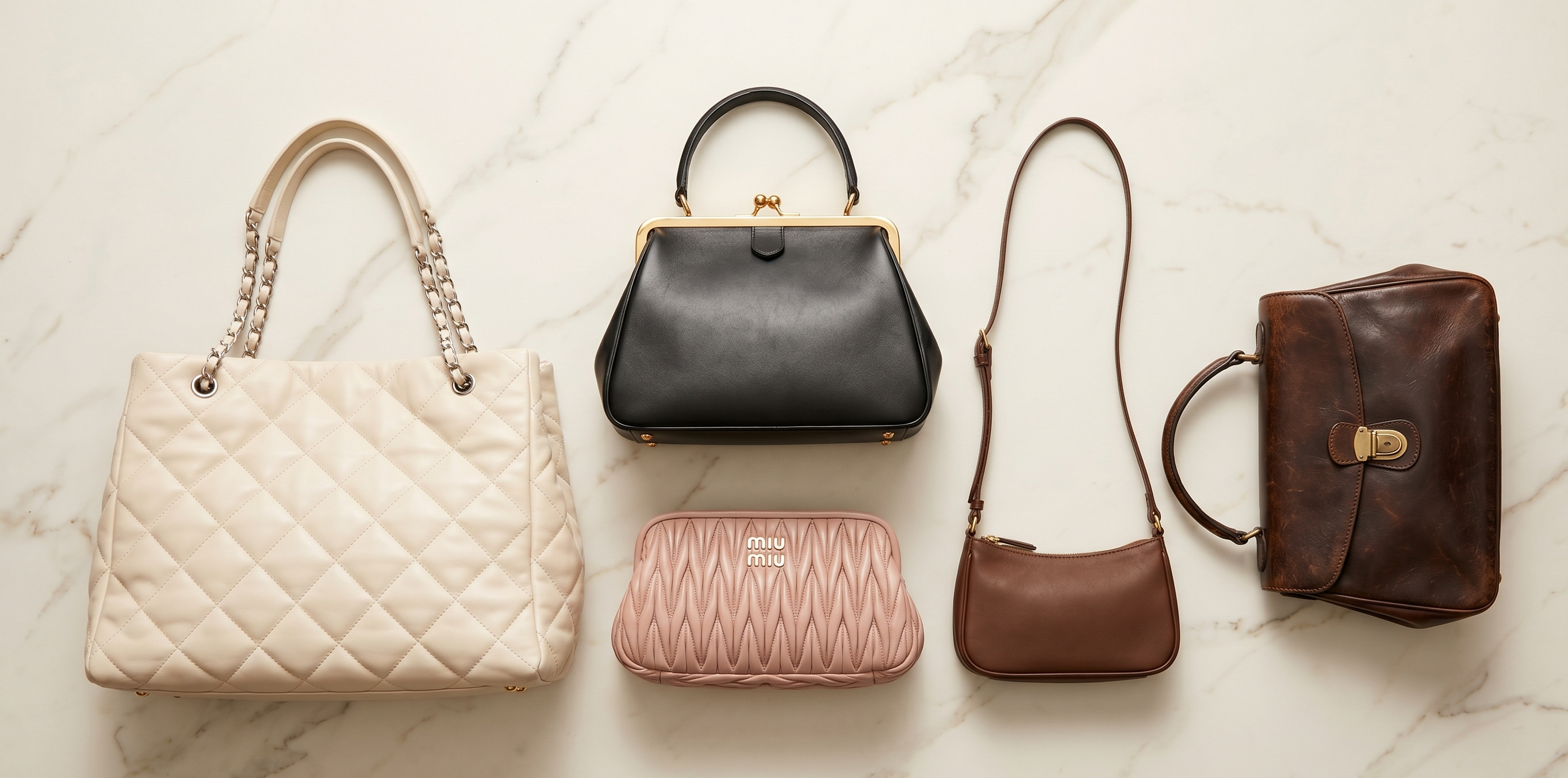 Miu Miu Taschen Modelle 2026 — Wander, Matelassé, Arcadie und Vintage im Überblick