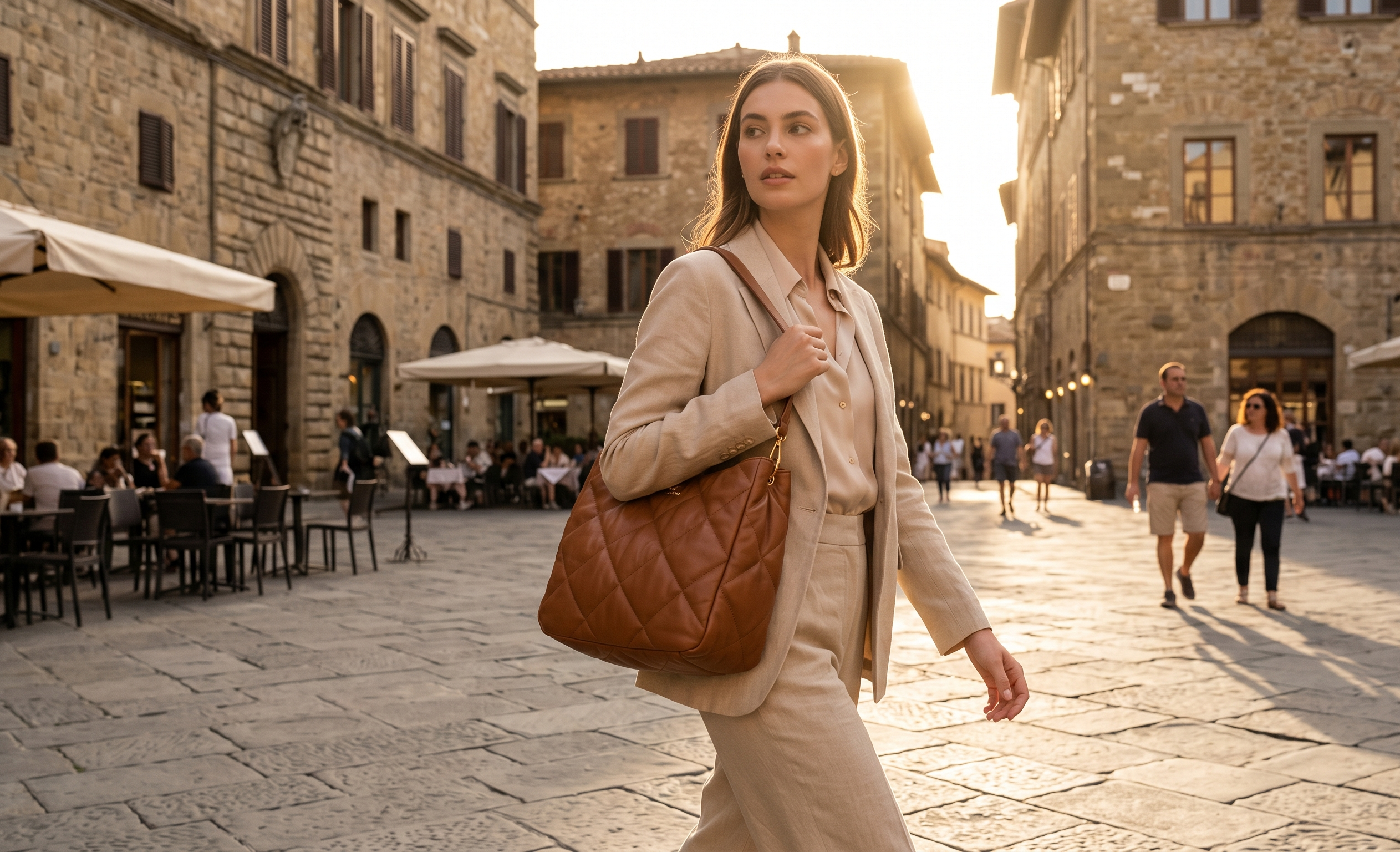 Miu Miu Wander Bag in Braun — der absolute Star der Saison im Alltags-Styling