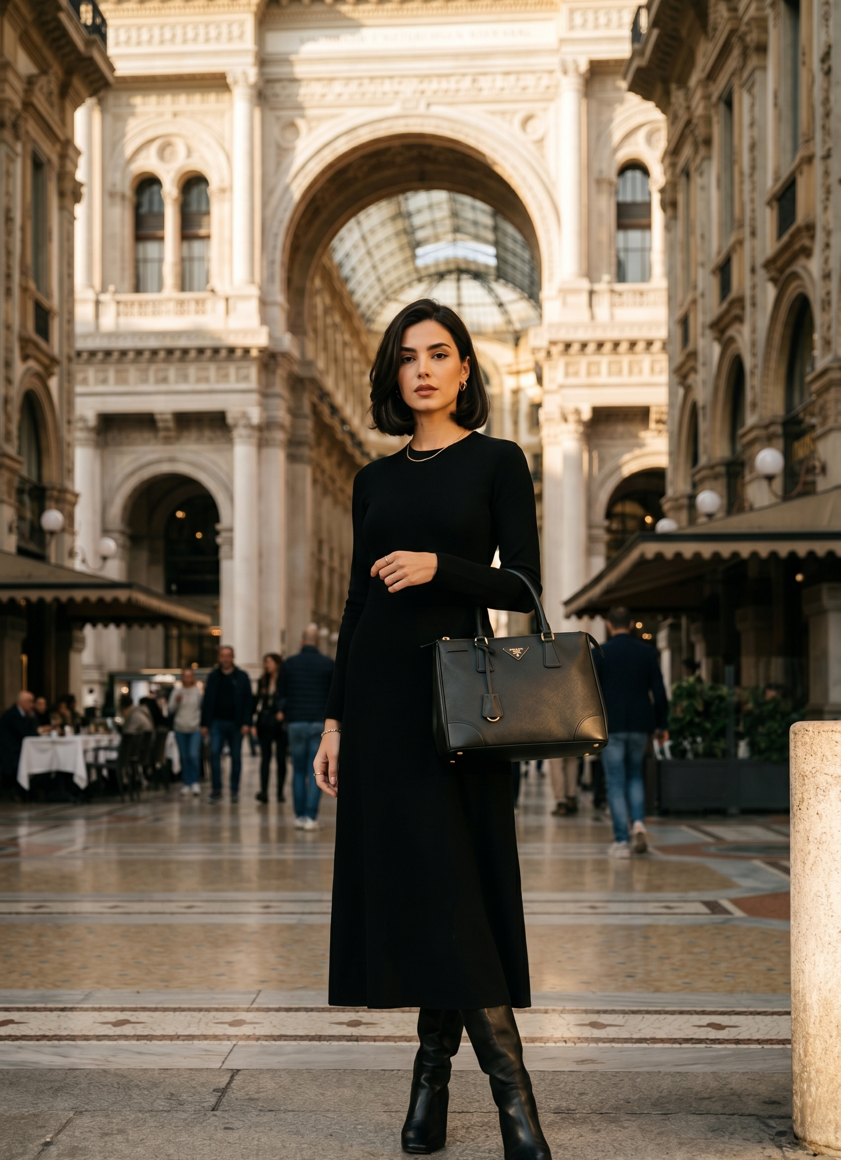 Echte Prada Tasche erkennen — das Dreieck-Logo und Saffiano-Leder im Detail