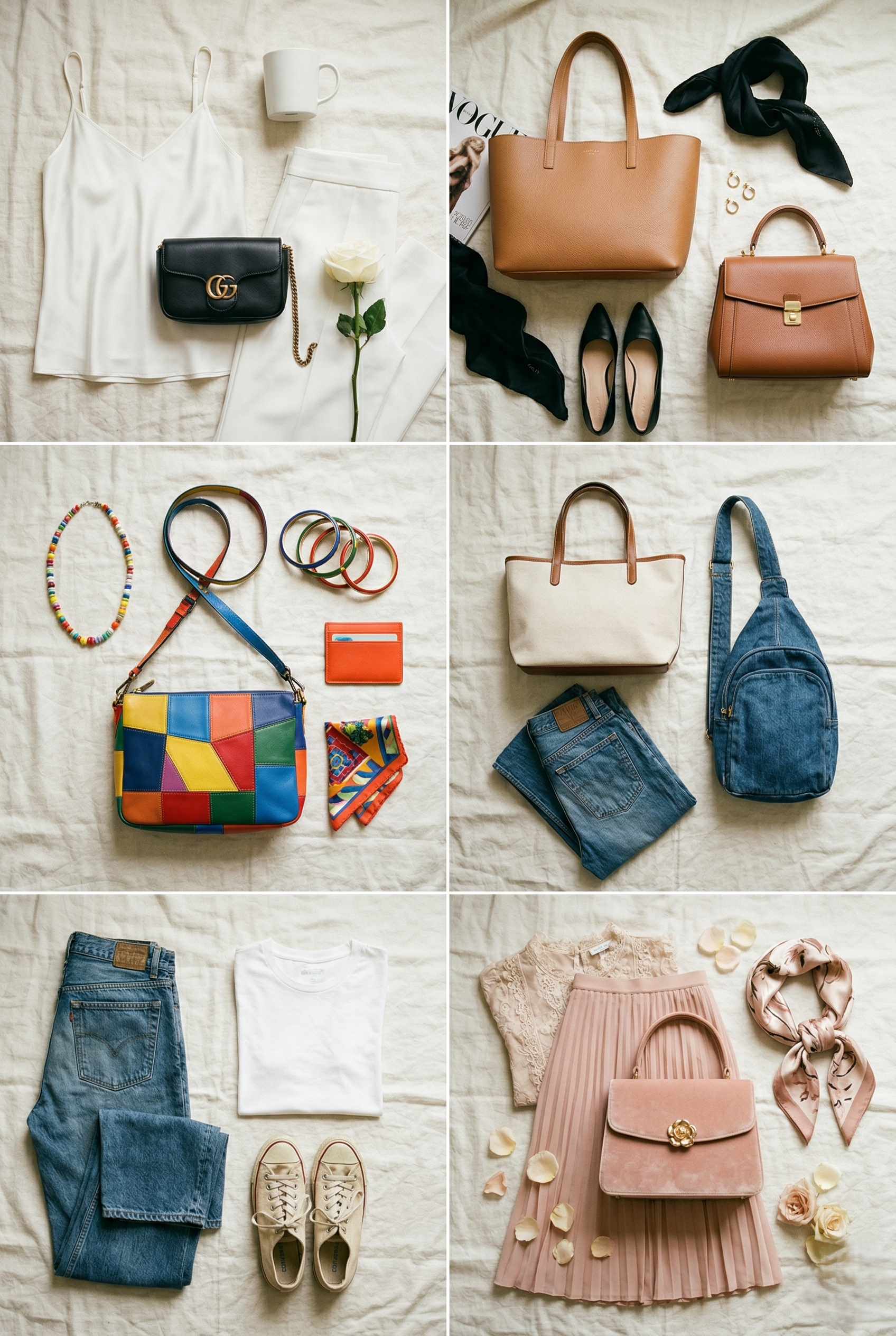Welche Tasche passt zu welchem Stil von minimalistisch bis romantisch
