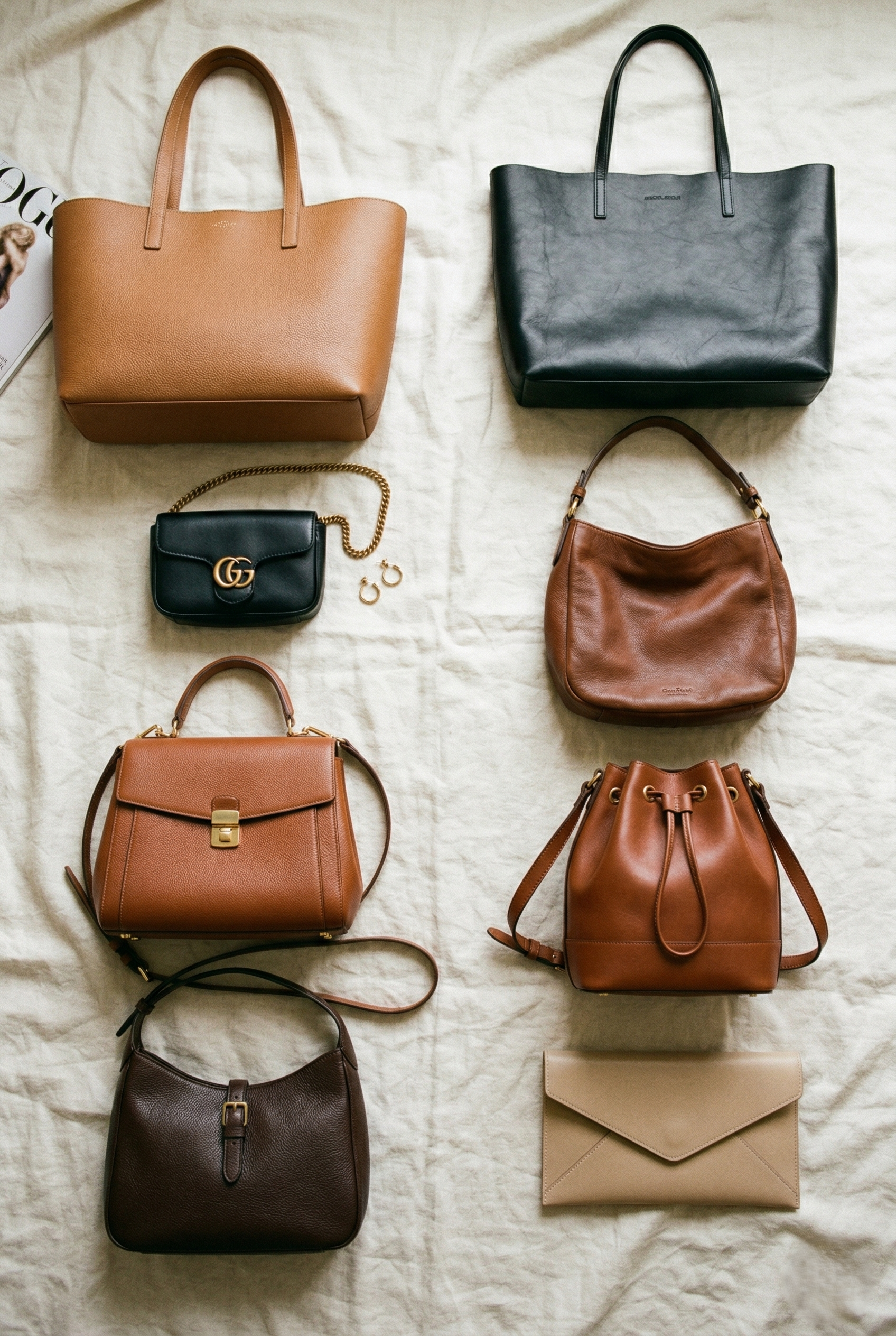 Taschenformen im Überblick von Tote bis Clutch erklärt